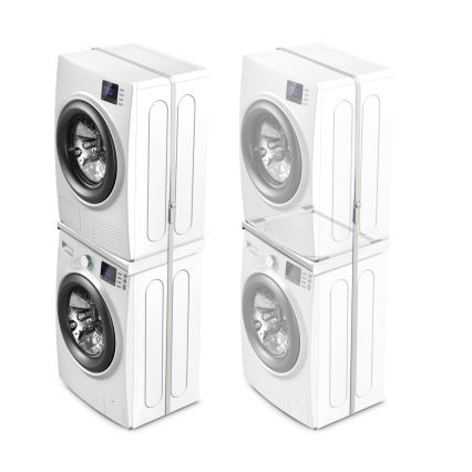 Meliconi 656116 - komplekts žāvētāja uzstādīšanai virs veļasmašīnas, 47 cm, balts