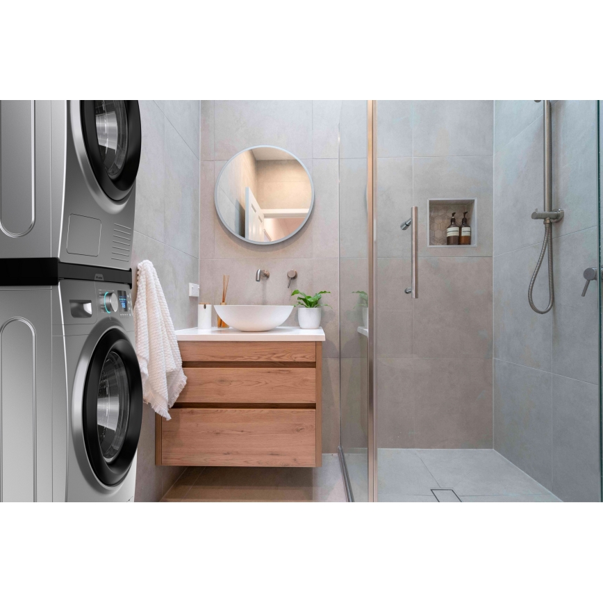 Meliconi 656138 - Adapteris veļas mašīnai un žāvētājam 70 cm melns