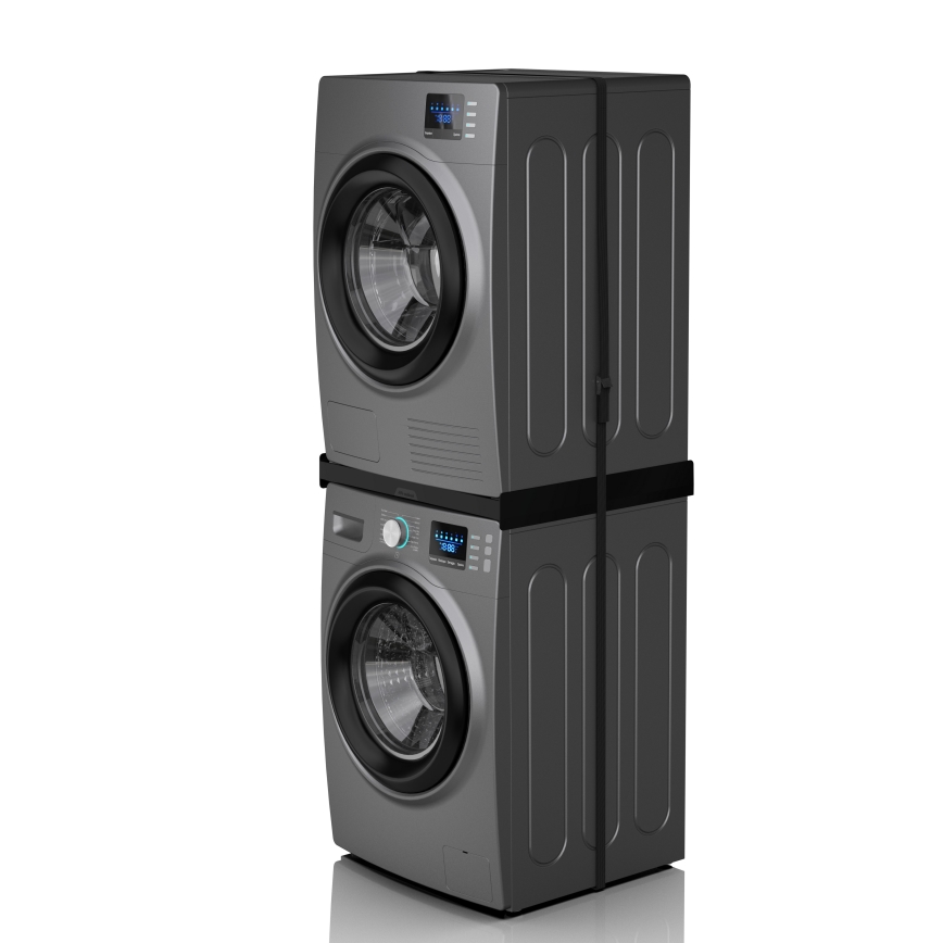 Meliconi 656138 - Adapteris veļas mašīnai un žāvētājam 70 cm melns