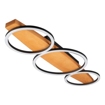 MELISA LED griestu gaismeklis, 28W/230V, 26,5x70 cm, priede