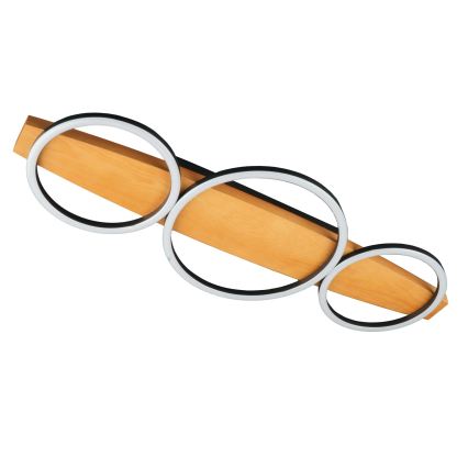 MELISA LED griestu gaismeklis, 28W/230V, 26,5x70 cm, priede