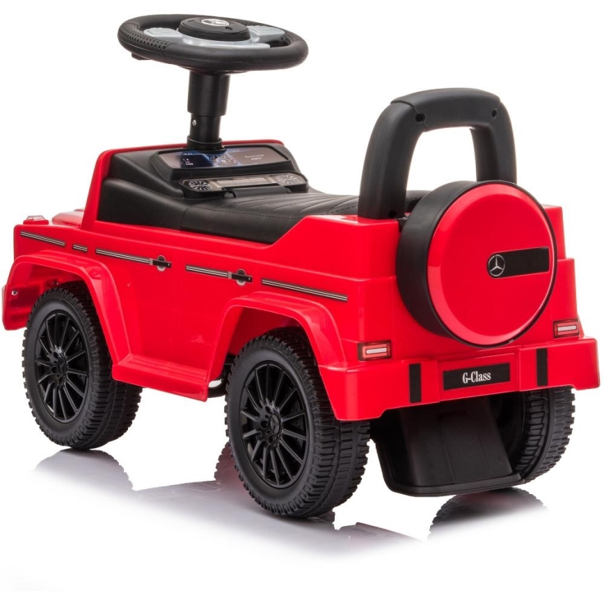 Skrejritenis Mercedes G350d 2xAA sarkans/melns