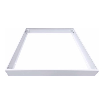 Metāla montāžas rāmis LED paneļiem STELLA 60x60 cm, balts