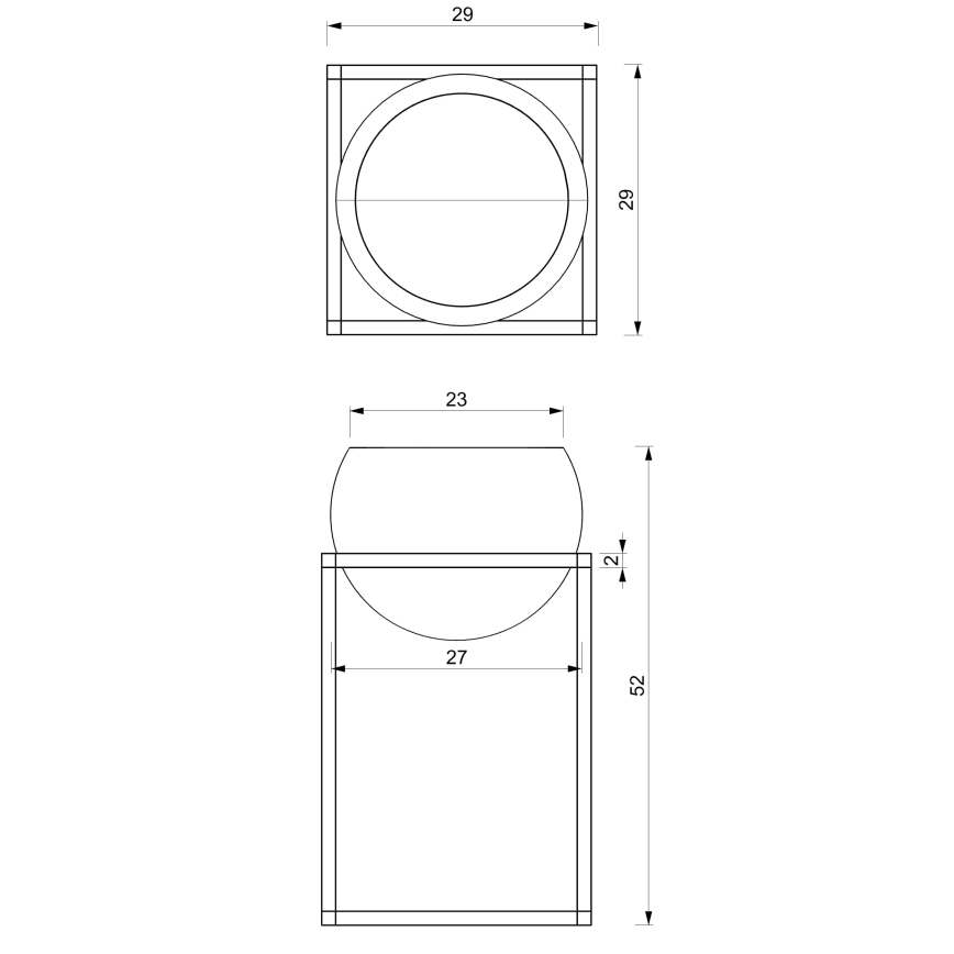 Metāla puķu pods 51,3x29 cm, zelta