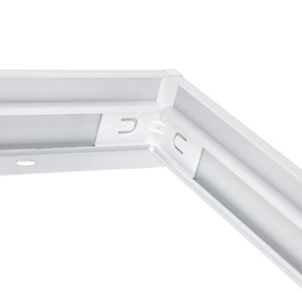 Metāla rāmis LED paneļu uzstādīšanai 1200x300 mm balta