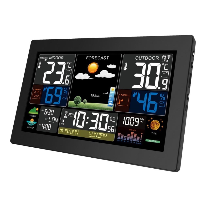 Meteostacija ar krāsainu LCD displeju 2xAA/5V