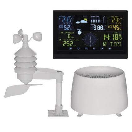 Meteostacija bezvadu 5V/3×AAA + 4xAA