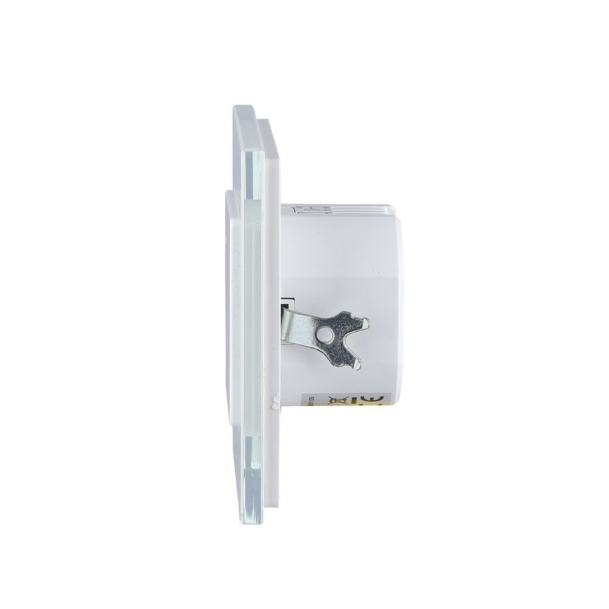 Mikroviļņu kustību sensors 180° 300W/230V balta