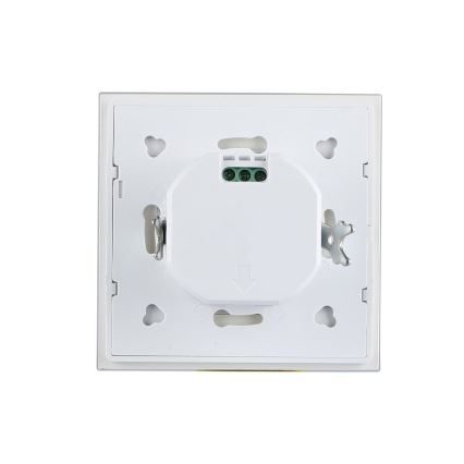 Mikroviļņu kustību sensors 180° 300W/230V balta