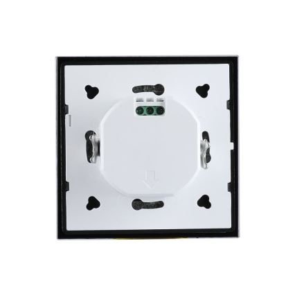 Mikroviļņu kustību sensors 180° 300W/230V melna