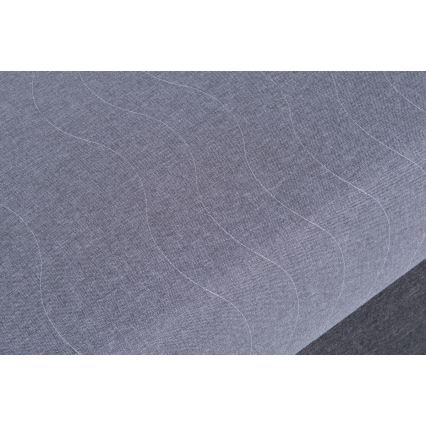 Mīksta tahta ar uzglabāšanas vietu JACOB XL 90x200 cm pelēka