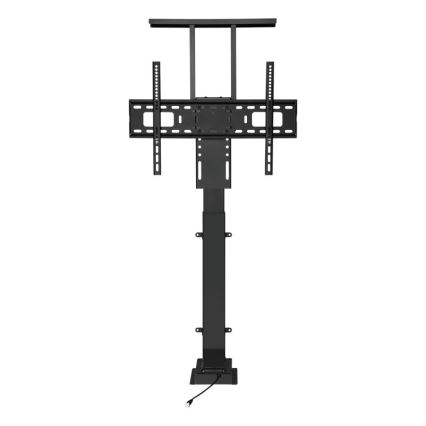 MK FLORIA MKF-19DM648 - Grīdas TV statīvs 37-65 melns SCHUKO + ar tālvadības pulti