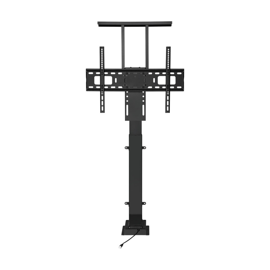 MK FLORIA MKF-19DM648 - Grīdas TV statīvs 37-65 melns SCHUKO + ar tālvadības pulti
