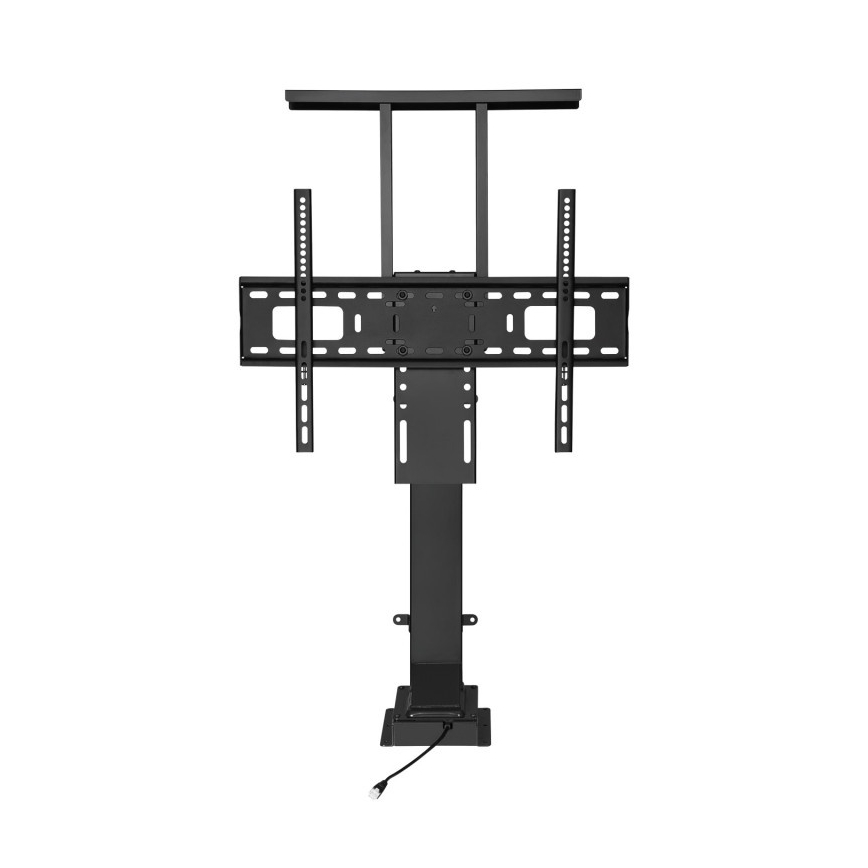 MK FLORIA MKF-19DM648 - Grīdas TV statīvs 37-65 melns SCHUKO + ar tālvadības pulti