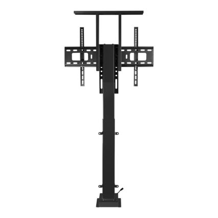 MK FLORIA MKF-19DM648 - Grīdas TV statīvs 37-65 melns SCHUKO + ar tālvadības pulti