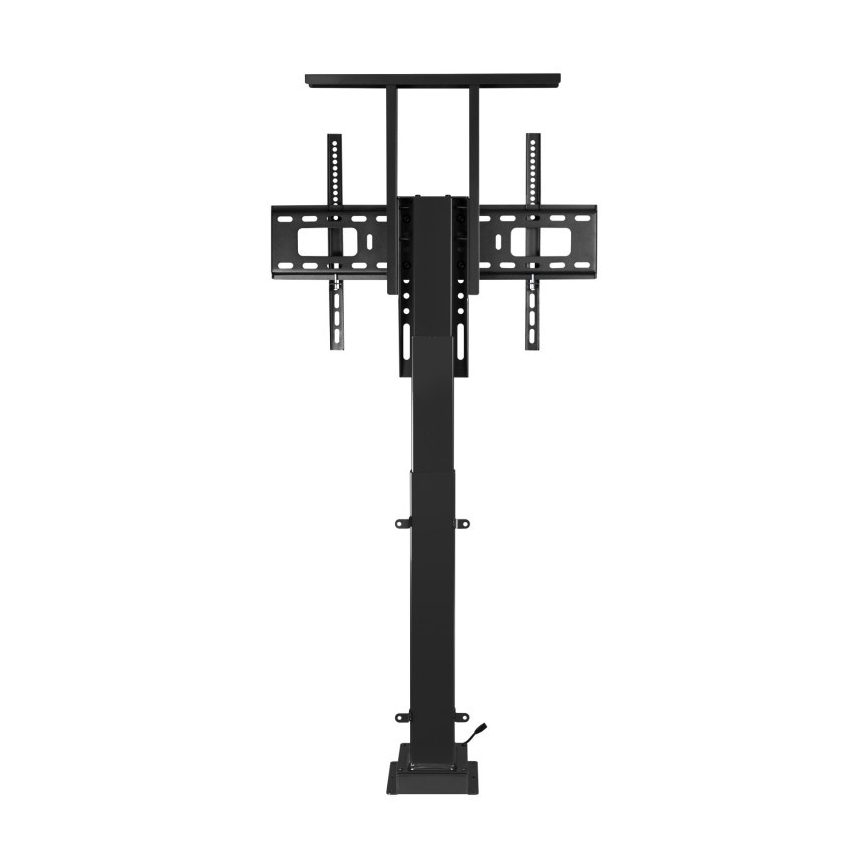 MK FLORIA MKF-19DM648 - Grīdas TV statīvs 37-65 melns SCHUKO + ar tālvadības pulti