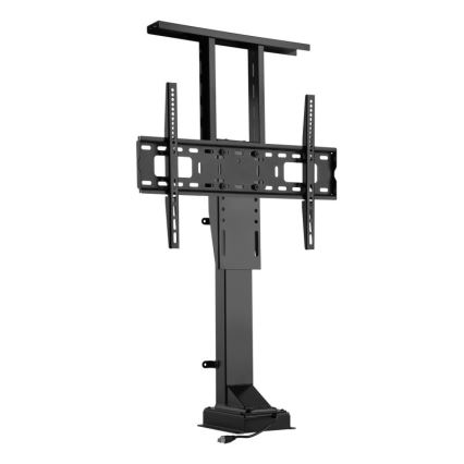 MK FLORIA MKF-19DM648 - Grīdas TV statīvs 37-65 melns SCHUKO + ar tālvadības pulti