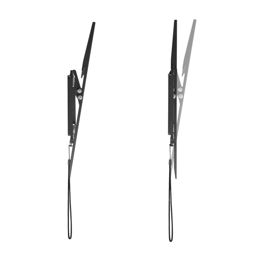 MK FLORIA MKF-20DN447 - Regulējams sienas TV turētājs 65" melna