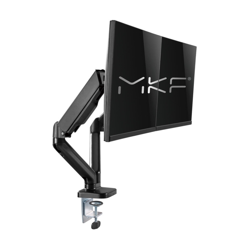 MK FLORIA MKF-21DP113S2 - Regulējams stiprinājums diviem 32 monitoriem melns