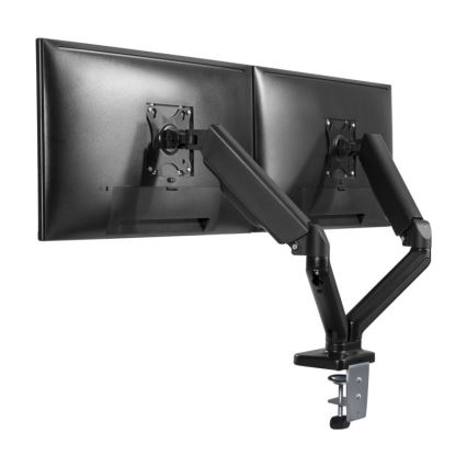 MK FLORIA MKF-21DP113S2 - Regulējams stiprinājums diviem 32 monitoriem melns