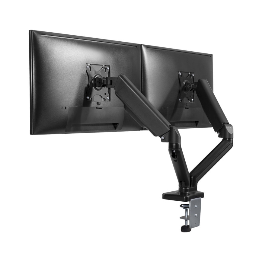 MK FLORIA MKF-21DP113S2 - Regulējams stiprinājums diviem 32 monitoriem melns
