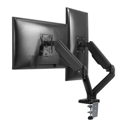MK FLORIA MKF-21DP113S2 - Regulējams stiprinājums diviem 32 monitoriem melns