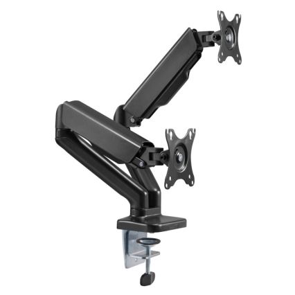 MK FLORIA MKF-21DP113S2 - Regulējams stiprinājums diviem 32 monitoriem melns