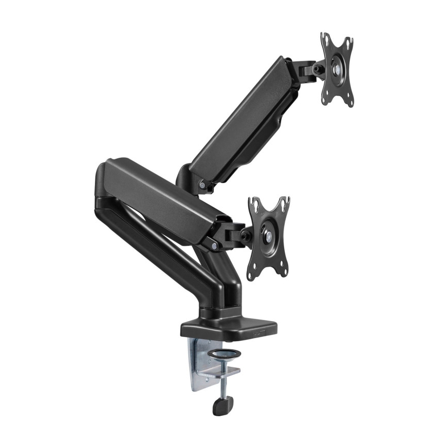 MK FLORIA MKF-21DP113S2 - Regulējams stiprinājums diviem 32 monitoriem melns