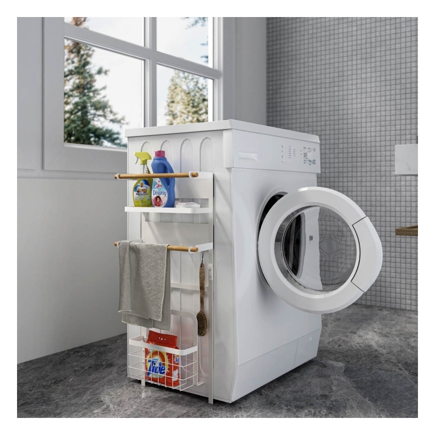 MK FLORIA MKF-21MG02W - Magnētisks organizators 67,5x31 cm balta