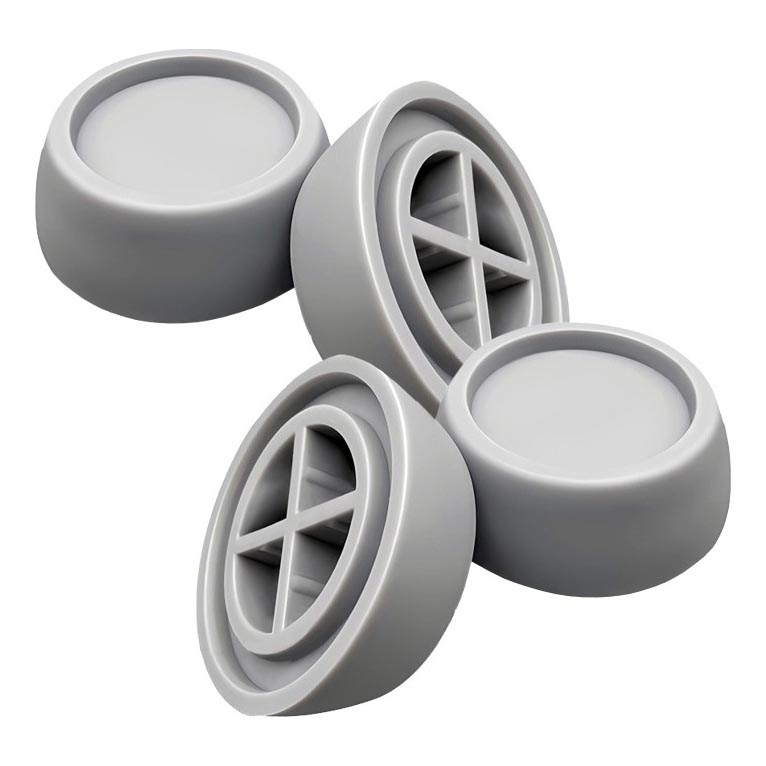MK FLORIA Superior Anti-vibration PADS - Pretvibrācijas gumijas spilventiņi veļas mašīnām 4 gab.