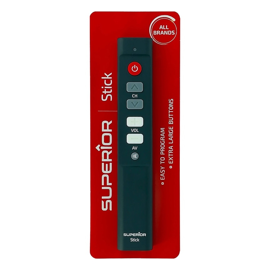 MK FLORIA Superior STICK - Tālvadības pults TV/audio/video 2xAAA