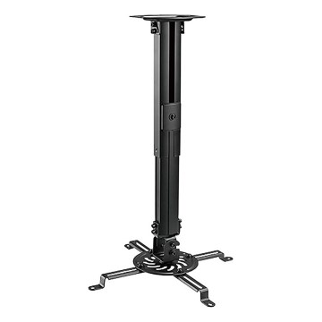 MK FLORIA Superior SUPSTV013 -  Projektora stiprinājums pie griestiem, melns