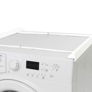 MK FLORIA Superior Tower Slim - Starpkārta veļasmašīnai un žāvētājam 66 cm balta