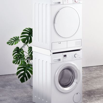 MK FLORIA Superior Tower Slim - Starpkārta veļasmašīnai un žāvētājam 66 cm balta