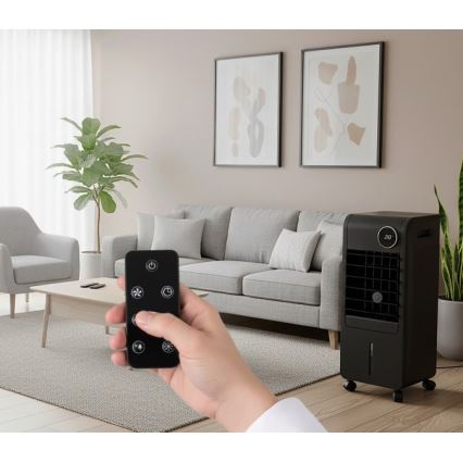 Mobīlais gaisa dzesētājs VIENTO COOL-R 65W/230V melns + tālvadības pults