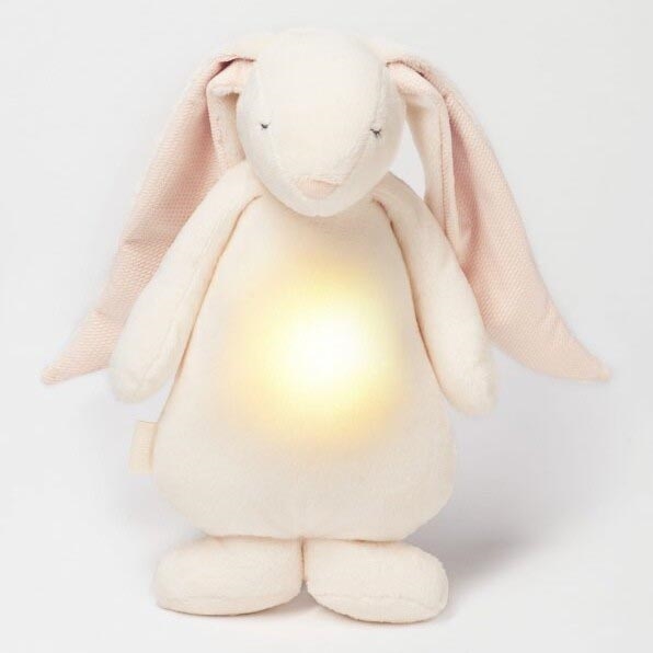 Moonie - Mīļmantiņa ar melodiju un lampu 2.0 zaķītis powder