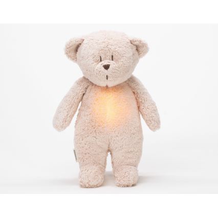 Moonie - Mīļmantiņa ar melodiju un lampu lācītis 2.0 organic roze