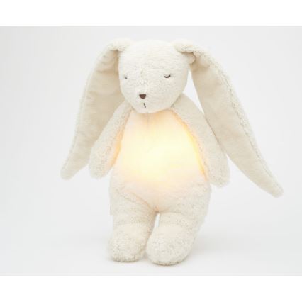Moonie - Mīļmantiņa ar melodiju un lampu zaķītis 2.0 organic polar