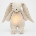 Moonie - Mīļmantiņa ar melodiju un lampu zaķītis 2.0 organic smiltis