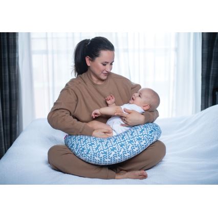 MOTHERHOOD - Zīdīšanas spilvens CLASSICS, zils