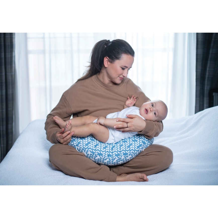 MOTHERHOOD - Zīdīšanas spilvens CLASSICS, zils