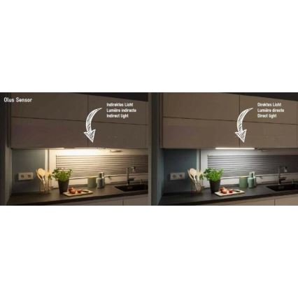 Müller-Licht - LED Virtuves zem skapīša lampa ar sensoru OLUS LED/11W/230V 3000/4000K