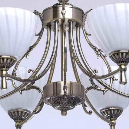 MW-LIGHT - Lustra ar ķēdi CLASSIC 6xE14/60W/230V