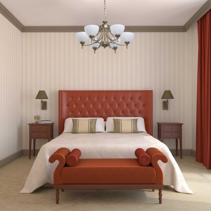 MW-LIGHT - Lustra ar ķēdi CLASSIC 6xE14/60W/230V