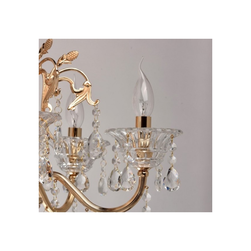 MW-LIGHT - Lustra ar ķēdi CRYSTAL 8xE14/40W/230V