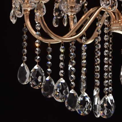 MW-LIGHT - Lustra ar ķēdi CRYSTAL 8xE14/40W/230V