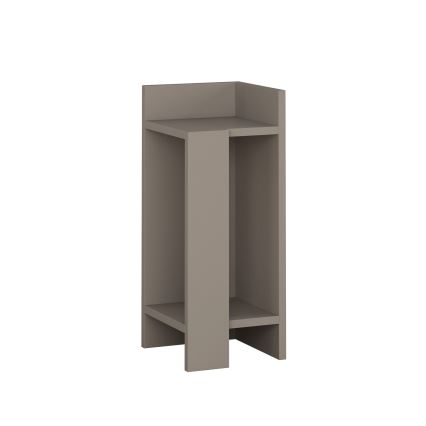 Nakts skapītis ELOS 60x25 cm pelēks