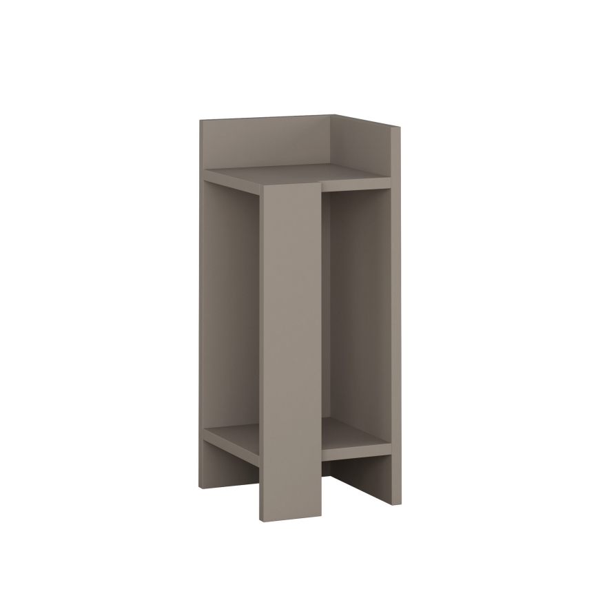 Nakts skapītis ELOS 60x25 cm pelēks