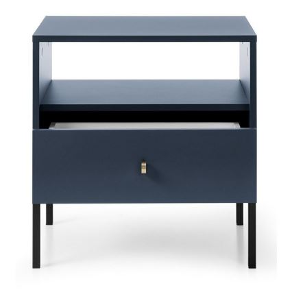 Nakts skapītis MONO 56x54 cm zila