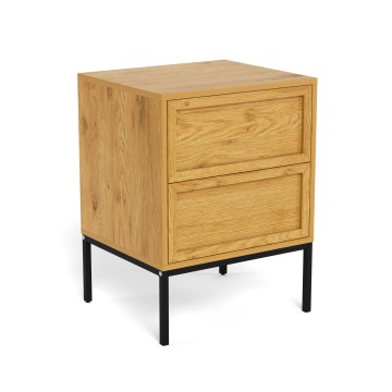 Naktsgaldiņš ALIN 46x40 cm gaiši brūns